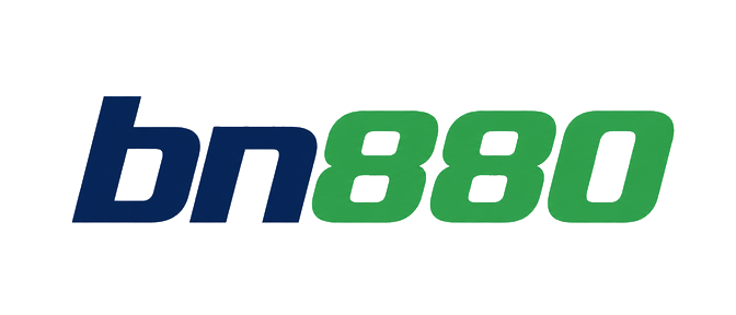 bn880 logo in teal glass style